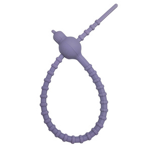 Double-hole Gourd Silicone Cable Tie hình-8 dây buộc cáp dữ liệu kỹ thuật số lưu trữ Winder đa chức năng strapping Rope - Product Image 1