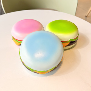 Nuevo Juguete Antiestrés de Hamburguesa Colorido, Súper Suave, Alivia la Ansiedad, Realista, Regalo de Halloween, Venta al Por Mayor - Product Image 5