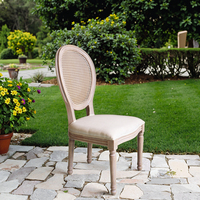 Chaise de Banquet en bois massif de Style Louis de Design nordique dossier en acier inoxydable pour mariages maison restaurants hôtels hôpitaux-vente en gros