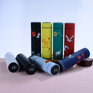 Bouteille d'eau CHUFENG avec affichage de la température LED, gobelet isotherme <span class=keywords><strong>intelligent</strong></span> en acier inoxydable SS316, <span class=keywords><strong>thermos</strong></span> numérique de style chinois - Product Image 5