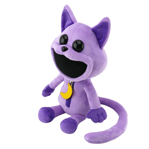 ตุ๊กตาผ้ามอนสเตอร์สีม่วงของเล่นนุ่มยิ้มน่ากลัวตุ๊กตายัดนุ่นของเล่นนุ่มไม่เหมือนใคร - Product Image 2