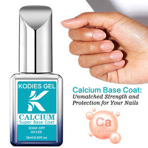 Suministro de <span class=keywords><strong>uñas</strong></span> OEM/ODM, capa base de caucho de <span class=keywords><strong>calcio</strong></span>, logotipo personalizado, <span class=keywords><strong>esmalte</strong></span> de <span class=keywords><strong>uñas</strong></span> en gel, pintura, arte de <span class=keywords><strong>uñas</strong></span> - Product Image 2