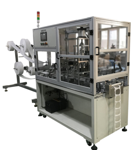 गैस मास्क फिल्टर कारतूस और पाउडर पफ मेकअप स्पंज पैड अल्ट्रासोनिक वेल्डिंग और बनाने की मशीन - Product Image 3