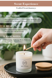 Modern Handmade Flameless Soy Wax Scented Candle Luxury Aromatherapy Home Fragrance Long <strong>Burning</strong> Valentine's Day New Wholesale - Product Image 5