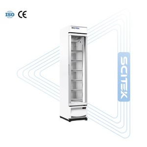 SCITEK -25 ° Congelador Vertical C de -10 a -25 Grados ° Sensor NTC, Termostato Electrónico, Enfriamiento por Aire Forzado, Puerta de Vidrio Templado de Doble Capa - Product Image 3