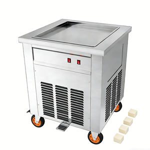 Machine à glaces roulées avec thermostat numérique pour camion de nourriture, vendeur ambulant, congélation rapide, construction durable, usage commercial - Product Image 3