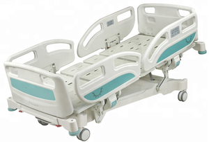 Хит продаж, электрическая Больничная кровать с функцией CPR ICU, металлическая кровать для домашнего ухода, оптимизированная для комфорта пациента