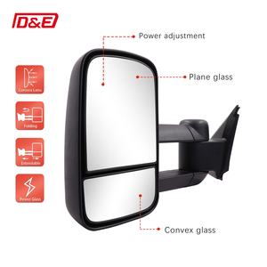Nuevo Espejo Retrovisor Lateral Derecho Negro ABS CNDE para Remolque, para Land Cruiser 70-79 1984-2022 - Product Image 2