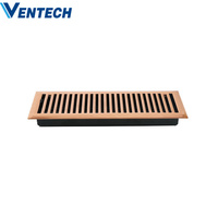 Système de CVC Conduits d'Évacuation d'Air en Aluminium Isolés Grilles d'Air Flexibles au Sol pour la Ventilation