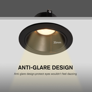 Nhà Văn phòng Led Downlight Die đúc Vòng GU10 <span class=keywords><strong>COB</strong></span> có thể điều chỉnh xuống ánh sáng lịch thi đấu - Product Image 3