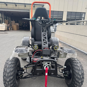 Scooter Elettrico per Tutti i Terreni 6000W Design a Quattro Ruote con Ammortizzatori e Freni Idraulici - Product Image 1