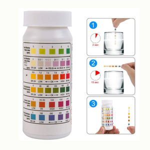 Bandelettes de test pour <span class=keywords><strong>piscine</strong></span> 6 en 1, bandelettes de test pour <span class=keywords><strong>piscine</strong></span> et spa, <span class=keywords><strong>chlore</strong></span>, <span class=keywords><strong>pH</strong></span>, alcalinité, dureté de l'eau - Product Image 2