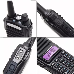 Baofeng UV-82 Talkies UV 82 <span class=keywords><strong>Radio</strong></span> bidirectionnelle longue portée De Doble Banda talkie-walkie <span class=keywords><strong>Radio</strong></span> amateur portable 128 Fujian Noir 5-10km - Product Image 5