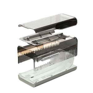 Boîte de rangement pour œufs, couvercle rabattable blanc, organisateur pour porte latérale de réfrigérateur, capacité de 24 œufs, conteneur en plastique de qualité alimentaire - Product Image 5
