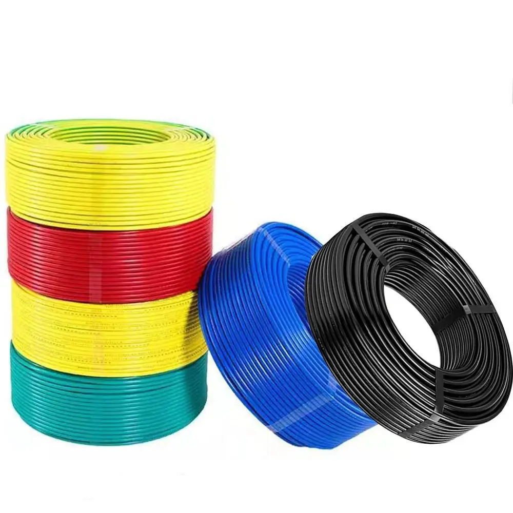 1.5mm, 2.5mm, 4mm, 6mm, 10mm house wiring electrical cable by 100m pvc cu