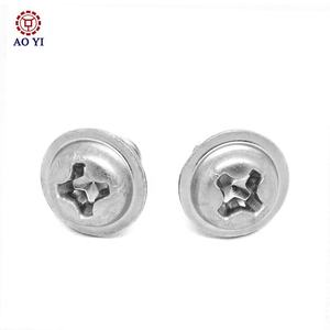 Số lượng cao 304 gia công thép không gỉ vít nhỏ Metric chéo lõm đầu chìm vít - Product Image 3