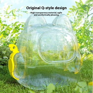 Cage de Hamster Portable transporteur de voyage pour Hamster nain hérisson syrien sucre planeur Rat petit Animal fournitures pour animaux de compagnie maison Habitat - Product Image 2