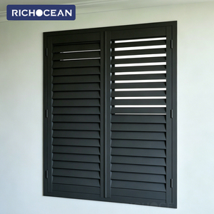 RICHOCEAN Persiane in Alluminio Insonorizzate su Misura, Finestre Esterne con Persiane Regolabili per Case - Product Image 3