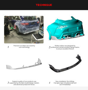 Lame de pare-choc arrière en Fiber de carbone pour voiture, accessoire de véhicule, <span class=keywords><strong>Toyota</strong></span> GR, brady A90 édition <span class=keywords><strong>J29</strong></span>/DB, MkV 2019, 2020 - Product Image 6