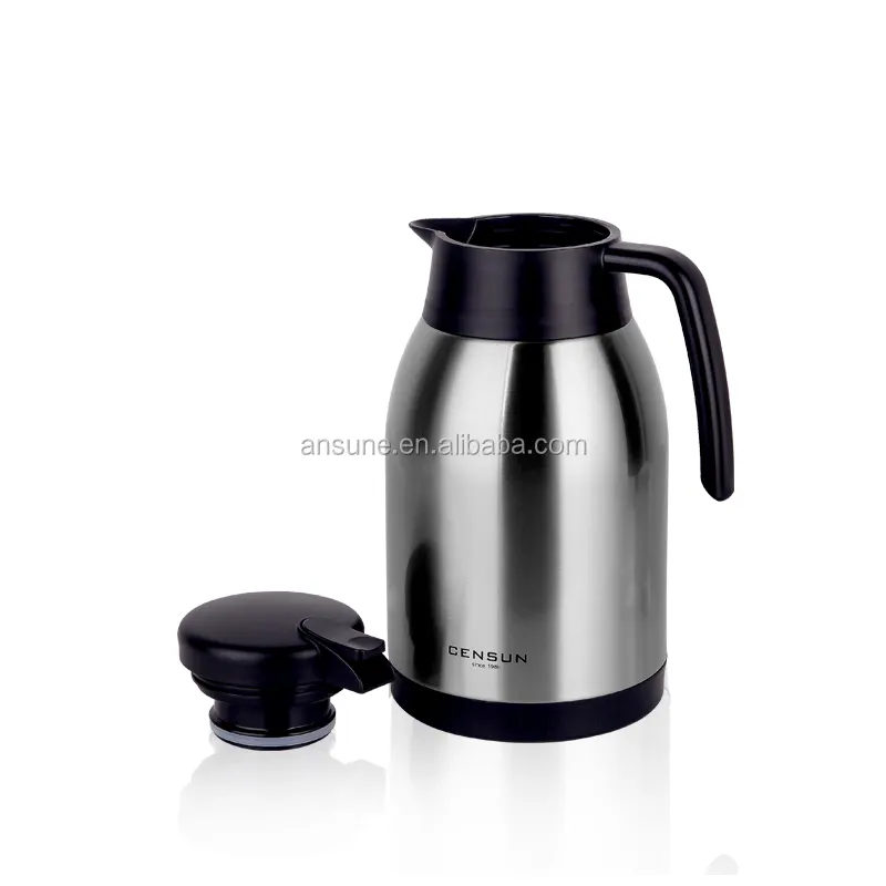 Ansune factory sale custom stainless steel big volume thermol water coffee pot