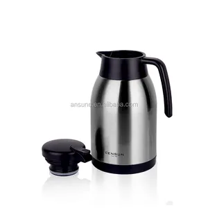 Ansune vente d'usine cafetière à eau thermol de grand volume en acier inoxydable personnalisée