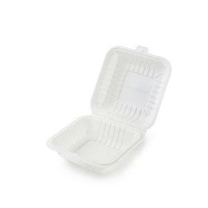 Contenants alimentaires jetables compostables en amidon de maïs, boîtes à lunch biodégradables - Product Image 2