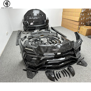 Kit de Conversión de Carrocería MSY Style Dry Forged Carbon Gen III para Lambo URUS, Guardabarros, Capó, Alerón, Cubierta de Espejo, Parachoques, Escape - Product Image 6