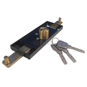 Clé en fer électrophorétique noir volet roulant serrure inférieure <span class=keywords><strong>porte</strong></span> rouleau serrure <span class=keywords><strong>de</strong></span> <span class=keywords><strong>porte</strong></span> - Product Image 3