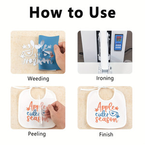 Độ Sáng Cao Truyền Nhiệt Vinyl Cuộn 30Cm Linh Hoạt PU Vinyl Cho Dệt May Cho In Chuyển Cho Quần Áo Vải - Product Image 5