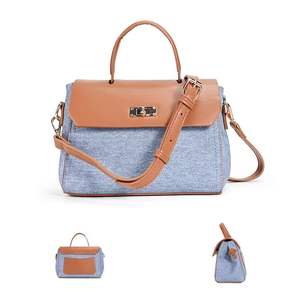 Mochila/Bolso de Mano de Alta Gama para Mujer, de Lona, con Cierre de Cremallera, Portátil, de Moda, para Primavera/Verano, Venta al por Mayor de Fábrica - Product Image 1