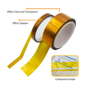 Cinta de Poliimida Resistente al Calor Recubierta con Adhesivo de Silicona FEP, Película de PI Dorada, Película de Poliimida Termoconductora Ámbar - Product Image 3