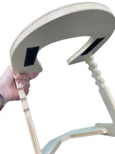 LP Massagem Encosto De Cabeça Artesanal De Madeira Facial Berço Massagem Quadro De Madeira para Casa - Product Image 3