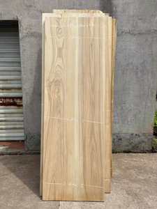 Bàn ăn gỗ sồi trắng khối lớn 6 chỗ ngồi, mặt bàn acrylic treo, phong cách Bắc Âu Nhật Bản, hình chữ nhật - Product Image 6