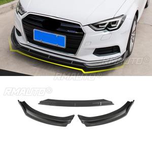 Divisor de Parachoques Delantero para Auto, Difusor, Protector de Parachoques, Versión Normal, Kit de Carrocería para Audi A3 2017-2020, Accesorios para Auto - Product Image 2