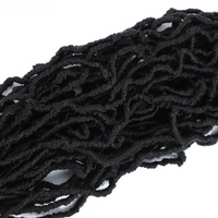 Nouvelles Fausses Locks au Crochet de 18 Pouces, Cheveux Synthétiques Souples pour Tresses au Crochet, Extensions de Tresses pour Femmes