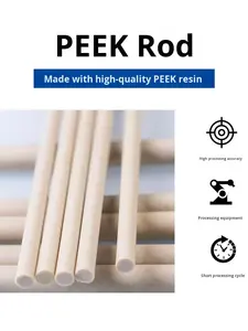 <span class=keywords><strong>PEEK</strong></span>ロッド繊維耐摩耗性高温帯電防止ポリエーテルケトンロッドプラスチックロッド - Product Image 3