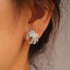 Pendientes Redondos Irregulares de Varias Capas Estilo Vintage para Mujer, Accesorios de Moda para Uso Diario, para Atuendos Casuales y Regalos - Product Image 5