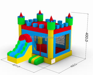 Castillo Inflable Comercial para Niños, <span class=keywords><strong>de</strong></span> PVC, 4.9x4m, >250kg, para Fiestas al Aire Libre, <span class=keywords><strong>Precio</strong></span> Bajo, Venta al Por Mayor - Product Image 5