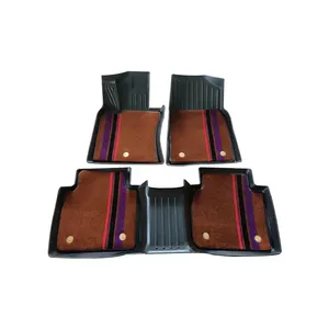 Custom Factory Price All Weather Tpe Car Floor Liners For Toyota Asia Dragon 5 Seats Floor Mats