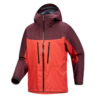 Vestes imperméables coupe-vent pour hommes OEM, couleur personnalisée, veste imperméable à capuche pour activités de plein air, coupe-vent résistant à l'eau, veste 3L