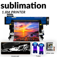 Printer Sublimasi Digital Inkjet Kain Kaos Format Besar Industri Otomatis Penuh AYF 1.85m Dual-Head I3200-a1 Baru 1