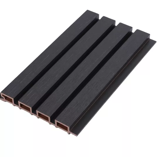 Waterproof Outdoor WPC Fluted Panel Outdoor Plastic Composite Exterior
