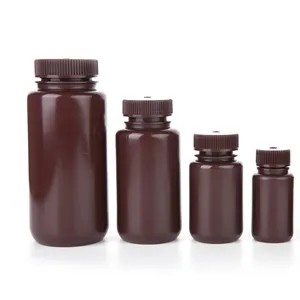 HDPE PP Reagent Bottles Used In Laboratory