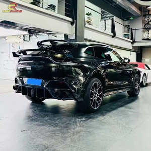 Nouveauté - Kit carrosserie en fibre de carbone partielle de style Mansori avec lèvre avant, pare-chocs arrière et échappement pour Aston Martin DBX 2024 - Product Image 6