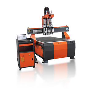 Router CNC 1325 Multi-Potenza con Tre Teste di Taglio e Tavolo a T per Legno, Acrilico, PVC, MDF, Alluminio, Rame, PCB - Guide Importate - Product Image 3