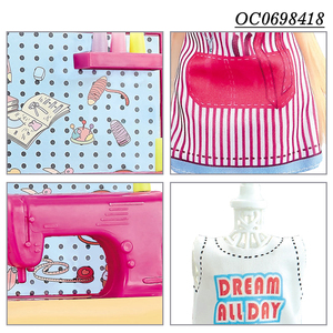 Poupées à la <span class=keywords><strong>mode</strong></span> pour bébé 11.5 pouces, jouet personnalisé pour fille avec machine à coudre - Product Image 4