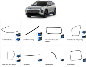 Bande d'étanchéité en caoutchouc pour toit, remplacement, étanche, réduction du bruit du vent, joint d'étanchéité pour VW - Product Image 5