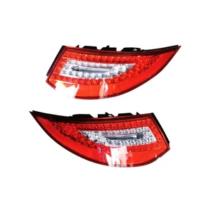 New Condition <b>Red</b> Lens <b>LED</b> Taillight Modified Tail Lamp with Running <b>Lights</b> Turn Signal Brake Reversing <b>Light</b> for 997.2 - Product Image 1