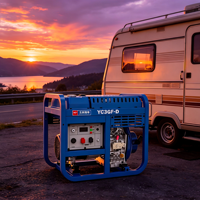 Générateur diesel de secours domestique 3 kW, puissance nominale 2,8 kW, moteur Yuchai portable, équipement d'alimentation électrique