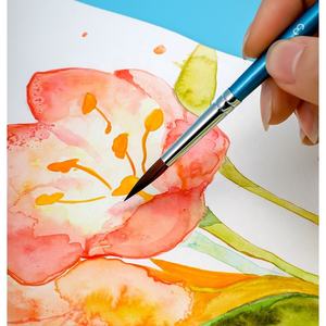 Nuevo producto, venta al por mayor, tubo de aluminio personalizado de fábrica, juego de pintura de acuarela de 12 Colores para estudiante artista - Product Image 5